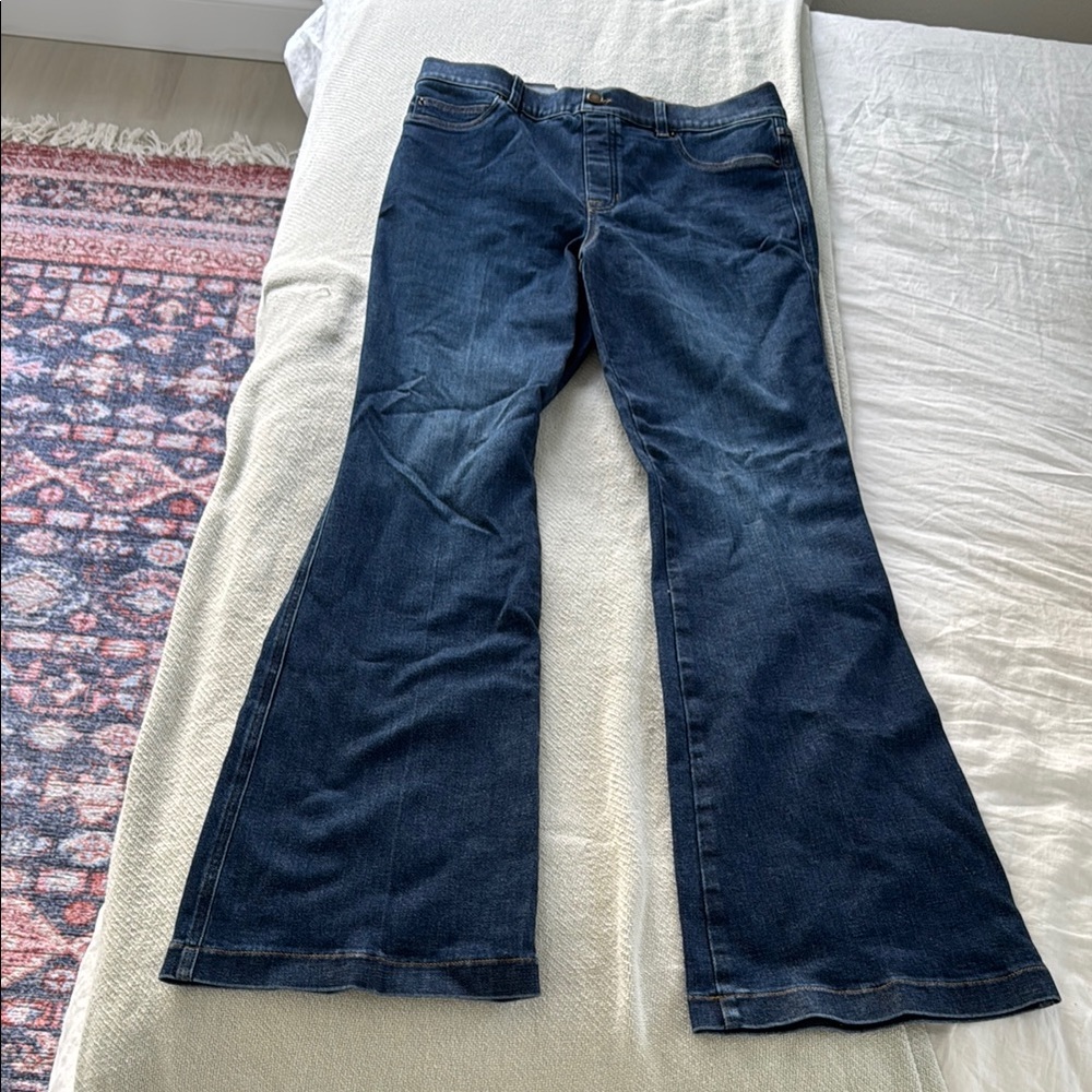 SPANX Flare Jeans Authentic Blue